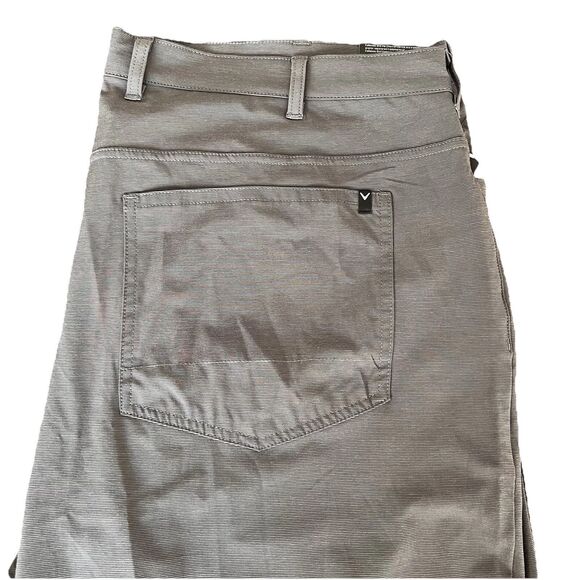 Callaway Men's Golf Pants, Dark Grey Flex Fabric 44x30 NWT - Picture 4 of 5